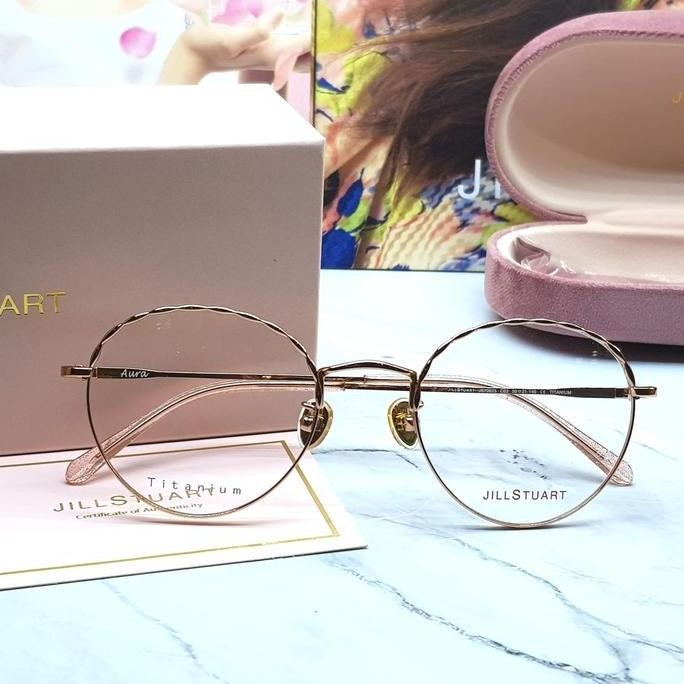 Frame Kacamata Jill Stuart Aura JS70025 Original Titanium