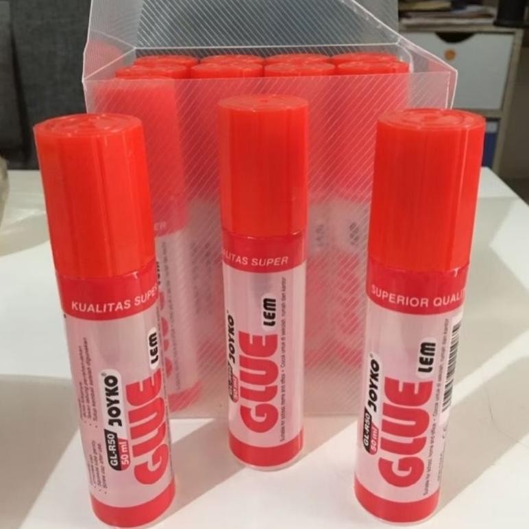 

(12 PCS) Lem cair joyko / lem joyko GL-R50 / Lem kertas / lem kertas murah
