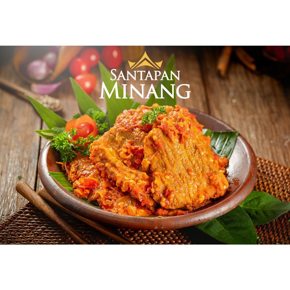 

Dendeng Balado Sapi Basah Lambok Asli Khas Padang 250 gram Halal Santapan Minang