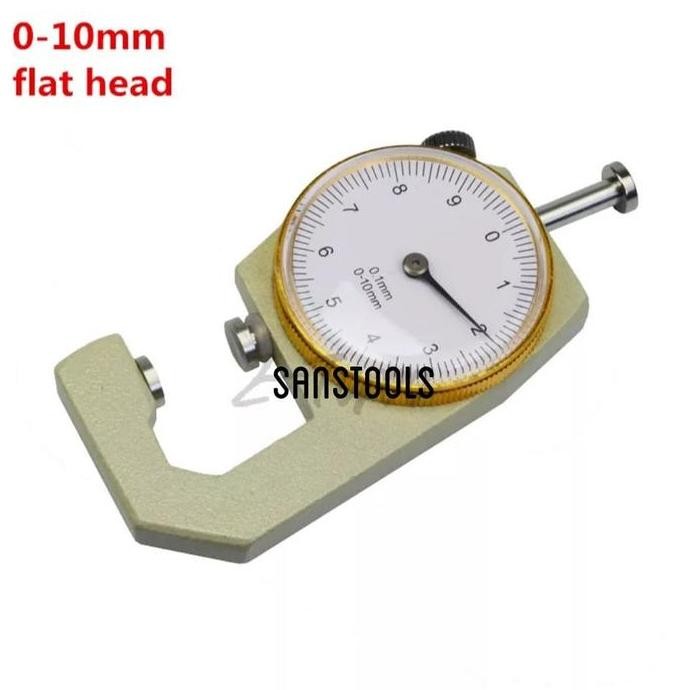 thickness gauge jarum manual alat ukur keten plat kulit besi murah