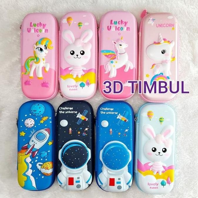 

Baru Kotak Pensil Emboss Eva 3D Karakter Cowok Waterproof Untuk Anak Sekolah