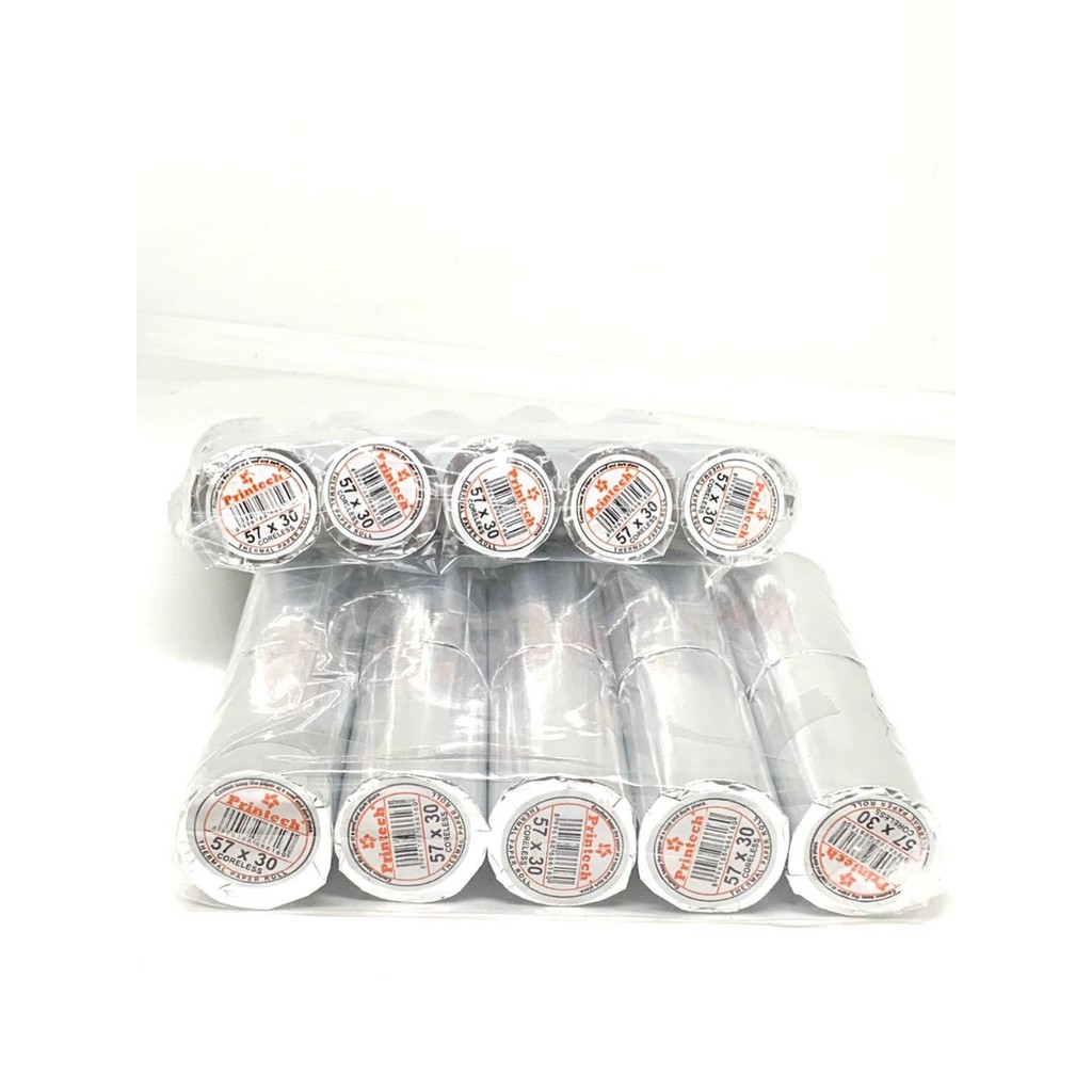

MONTANA Thermal Paper/ Kertas Struk Montana TP 57 x 30 PER SLOP (10ROLL)