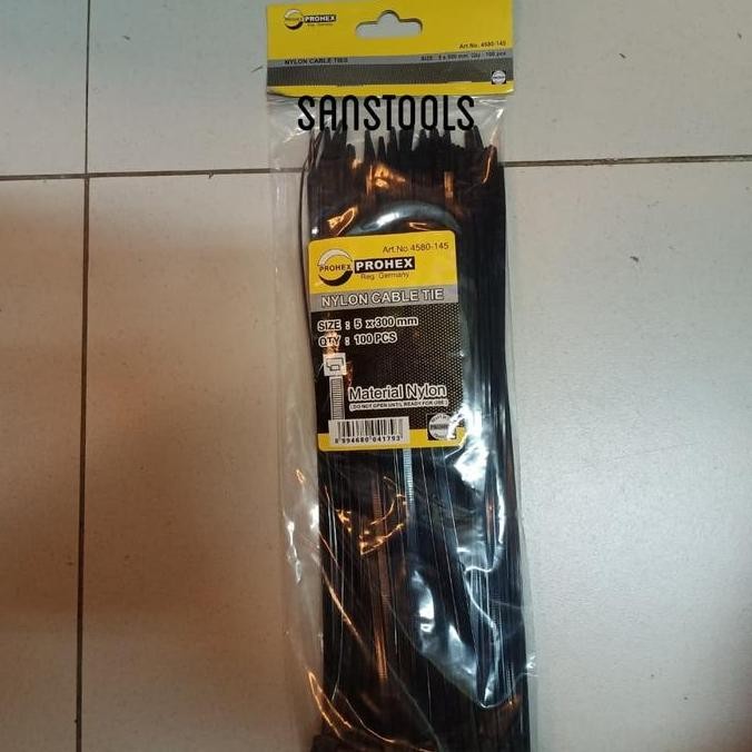 

Nylon cable ties 5 x 300mm kabel tie Prohex 300 mm 30cm 30 cm Hitam