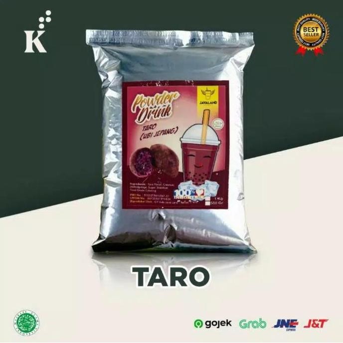 

baru bubuk minuman taro 1kg - serbuk instan minuman kekinian