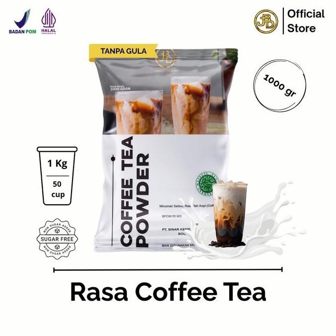 

baru bubuk minuman coffee milk tea 1kg - powder drink cappuccino susu kekinian
