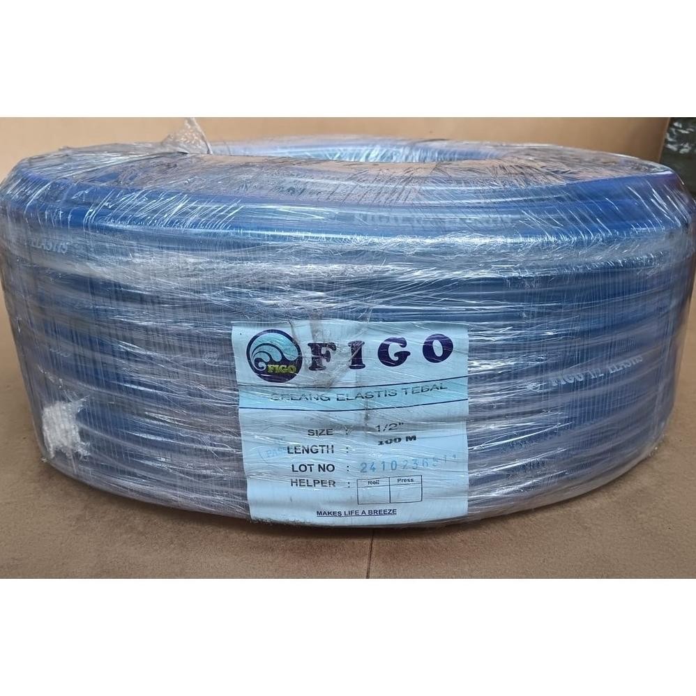 Promo Cod Selang Bening 1/2 Inch Merk Figo Tebal Dan Elastis / Selang 1/2" ><