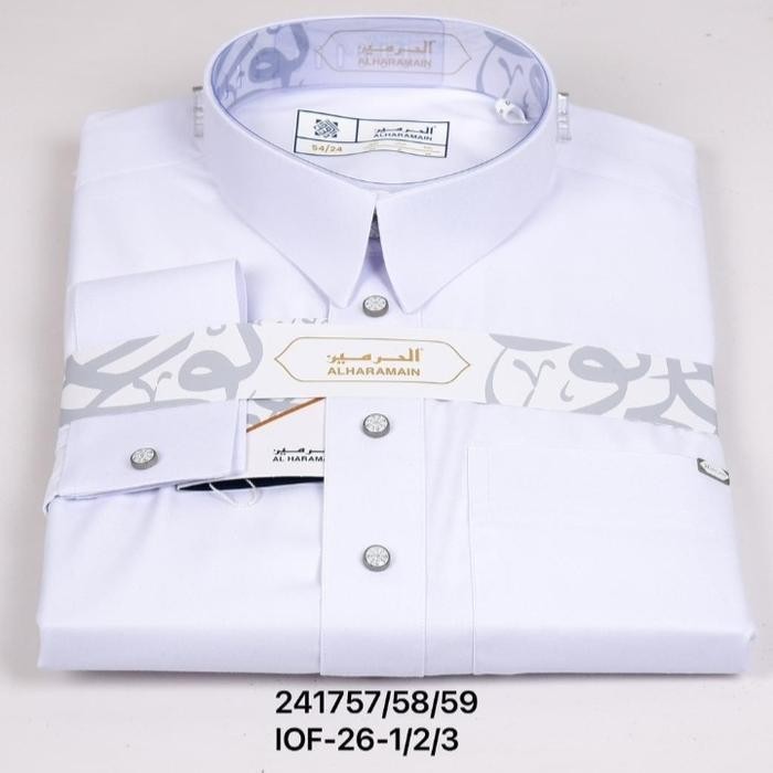 Gamis Al Haramain Putih Premium/Jubah Haramain