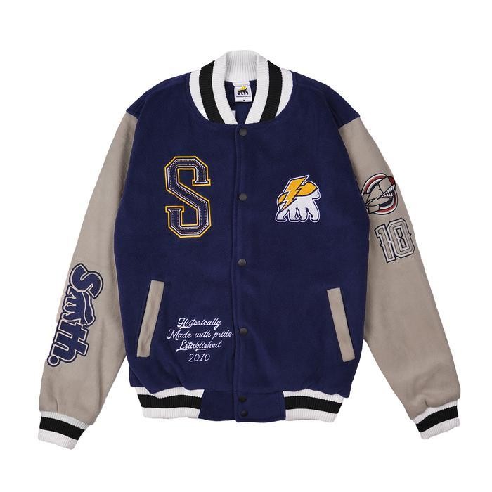 MM House of Smith Varsity Jacket New Chamsity #10 - Jaket Varsity Pria