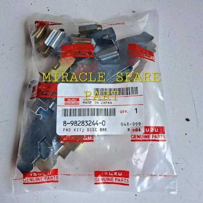 PlatBrakePadPlatKampasRemDepanIsuzuTRAGA
