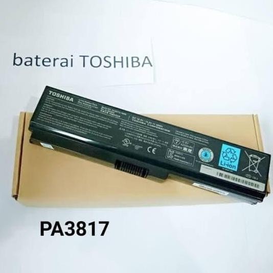 SALE BATERAI LAPTOP TOSHIBA PA3817 C600 C640 C645 L640 L645 ORIGINAL