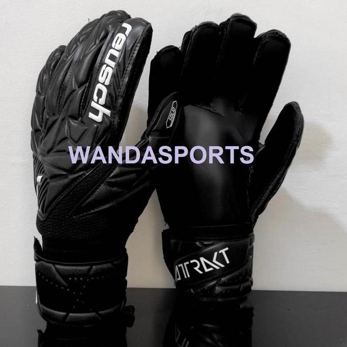Murah Sarung Tangan Kiper Dewasa Reusch Attrakt Untuk Kiper Pro Plus Tulang 100% Original