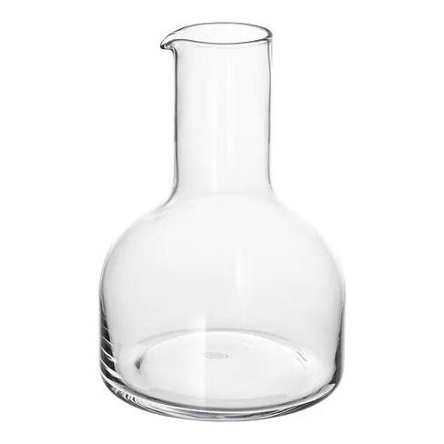 Produk Baru Karafe Kaca Bening Cantik 1L - Botol Pitcher Air Minum Transparan Estetik