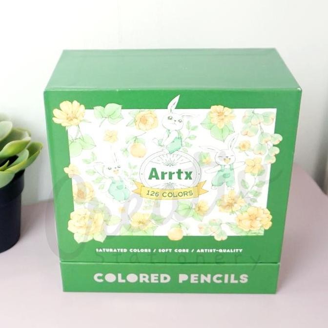 

BEBAS ONGKIR - ARRTX Pensil Warna Premium 126 Warna Colored Pencil