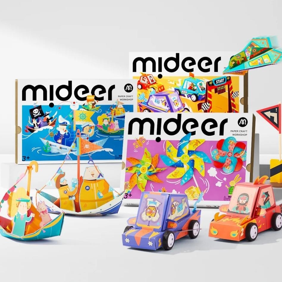 

Mideer R Craft Work Series Kertas Lipat Gami Mainan Edukasi Anak