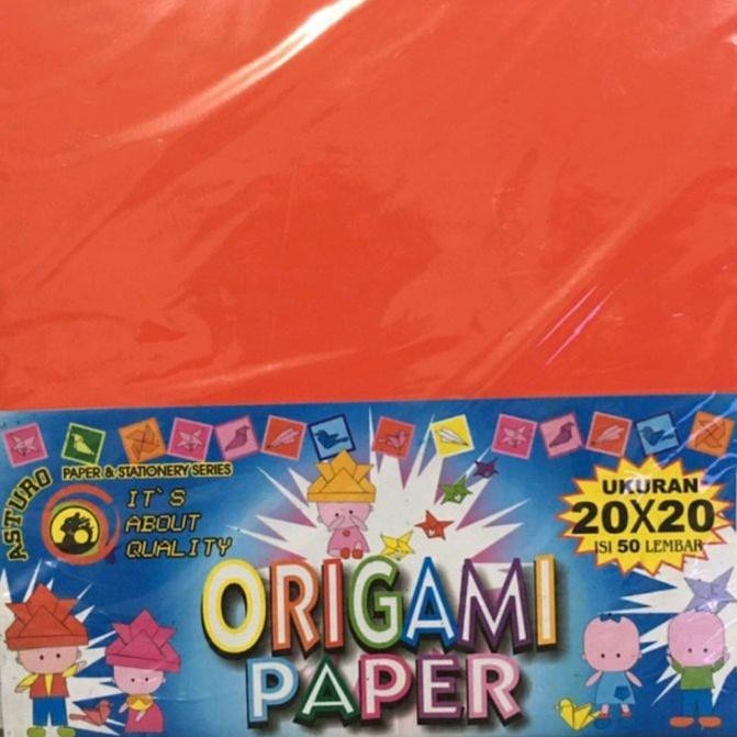 

Kertas Gami Asturo 20X20 1Pad50Lbr