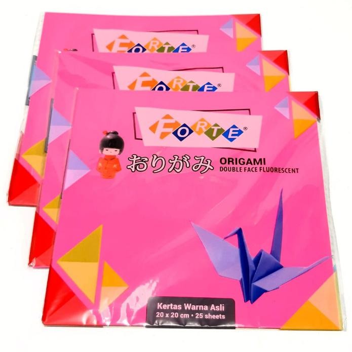 

Grosir 10 Pas250 Sheets Kertas Gami R Double Fluorescent Uk 20X20Cm Forte