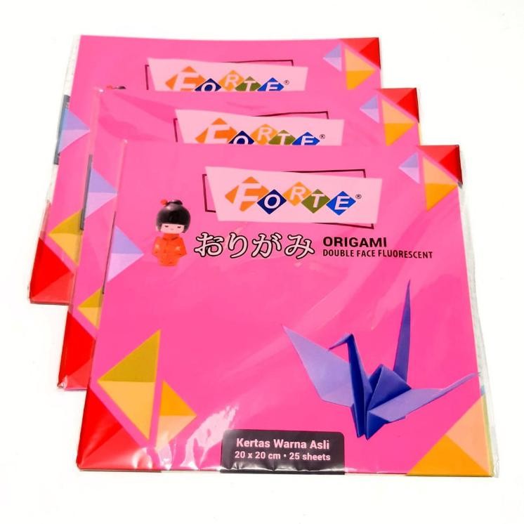 

Grosir 5 Pas125 Sheets Kertas Gami R Double Fluorescent Uk 20X20Cm