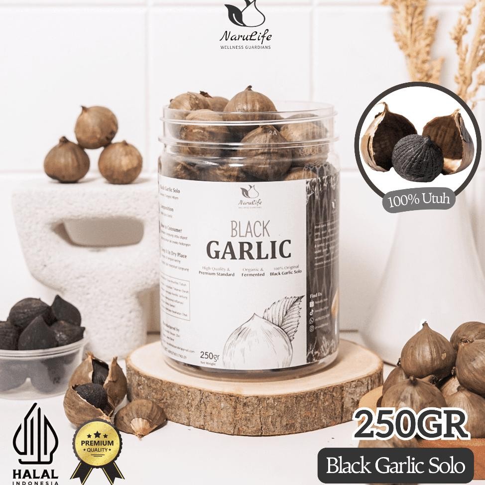 

Narulife Bla Garlic Solo Bawang Hitam Tunggal 250Gr