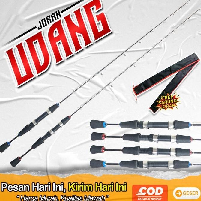 Joran Pancing Udang Fiber Solid 1-3 Lb Pancing Joran Pancing Mancing
