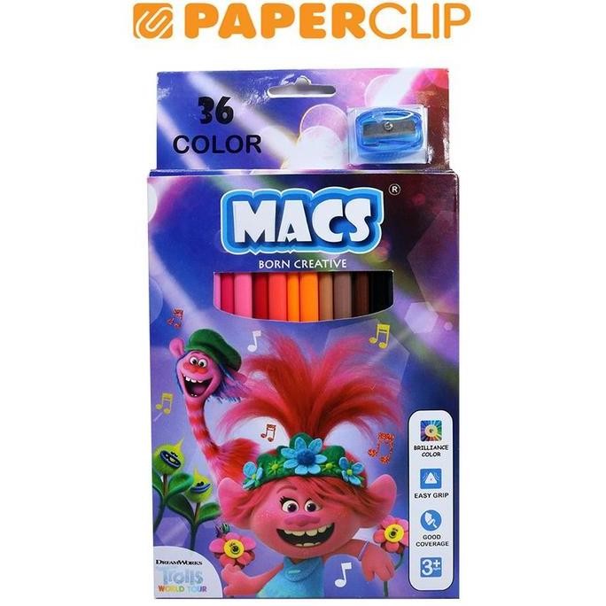 

BEBAS ONGKIR - PENCIL COLOR MACS 30036 36C TROLLS
