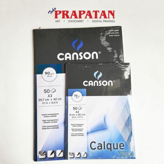 

Sale Canson Calque Pad Tracing Paper Satin Finish A4/A3 | Kalkir