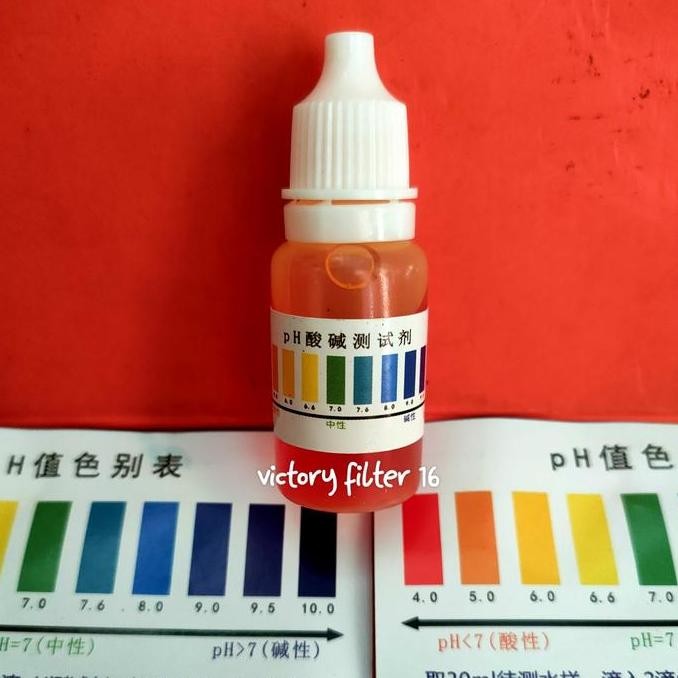 Ph Tester Cair / Ph Drop Cair Untuk Tes Kandungan Ph Dalam Air Restock