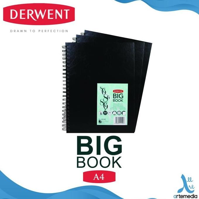

Sale Buku Sketsa Derwent A4 Big Book Hard Cover Wire Bound Sketchbook
