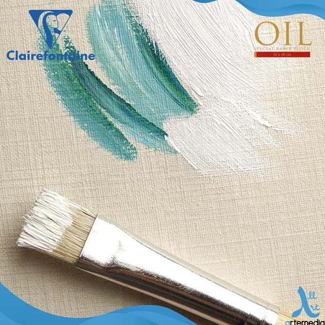 

Sale Kertas Gambar Clairefontaine Oil Paper Natural Linen Block