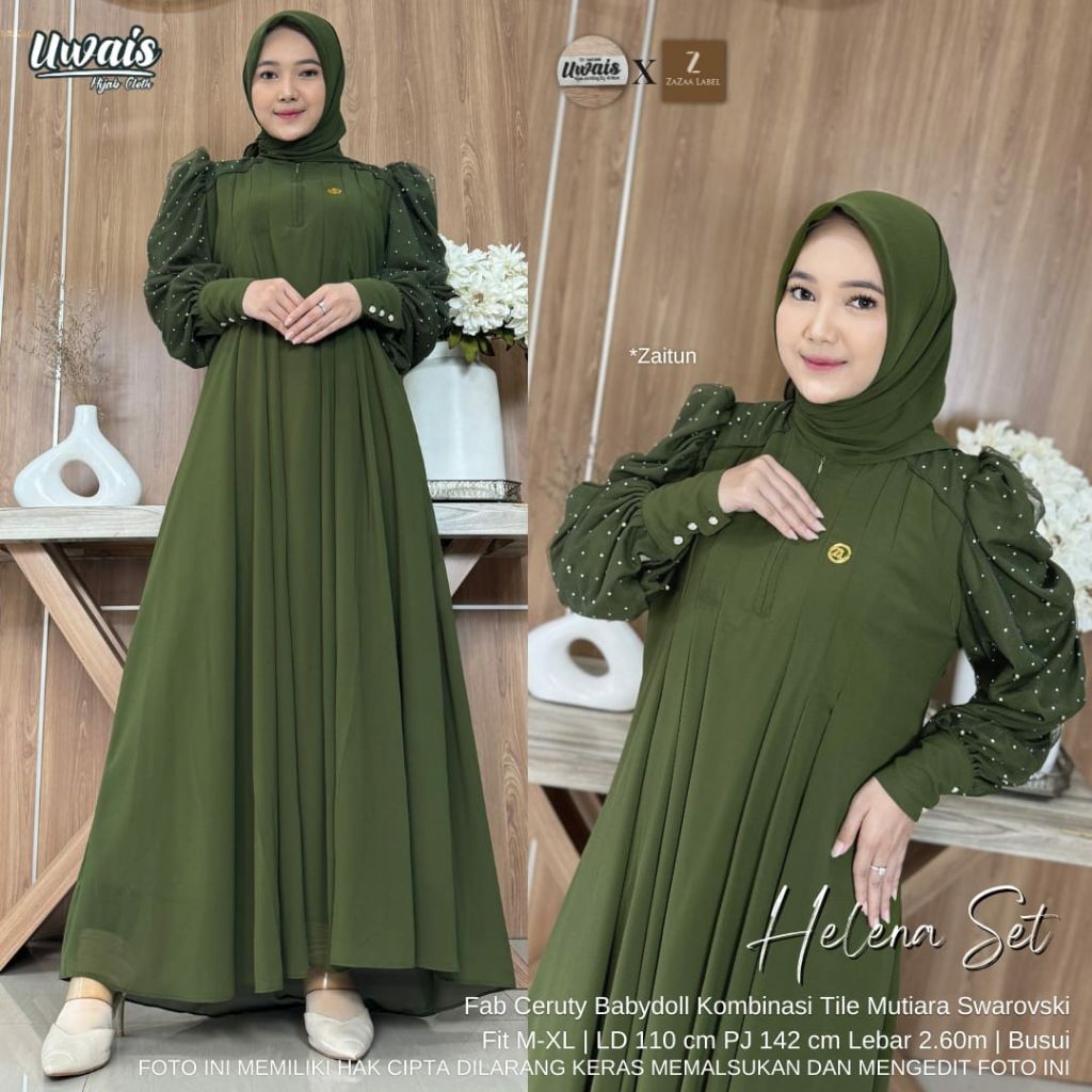 (COD) HELENA SET ORIGINAL UWAIS