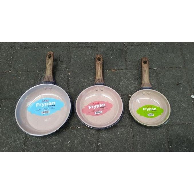 Cypruz Fry Pan Mini Wooden Touch Handle 14 Cm Fp 0691