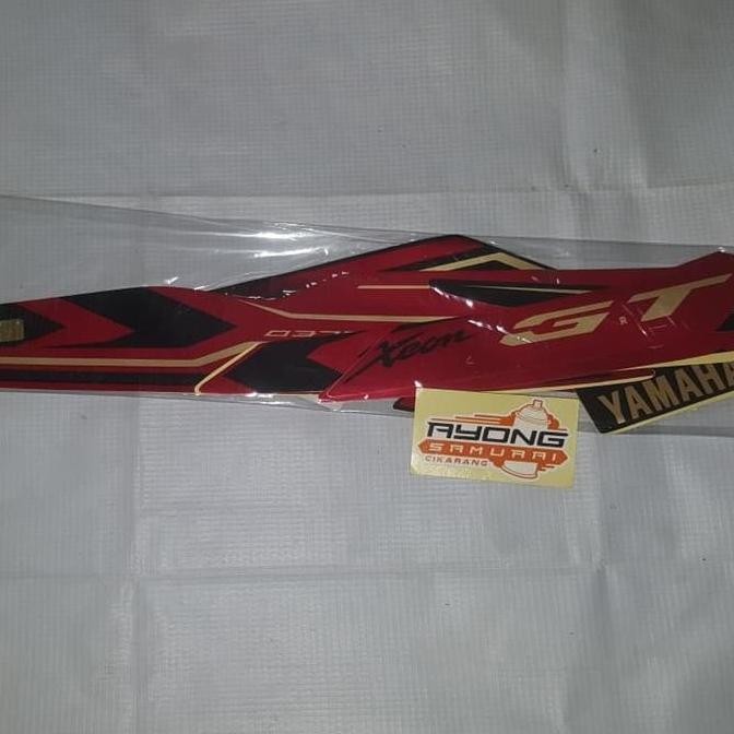 BEST SELLER STRIPING XEON GT 125 2015 MERAH