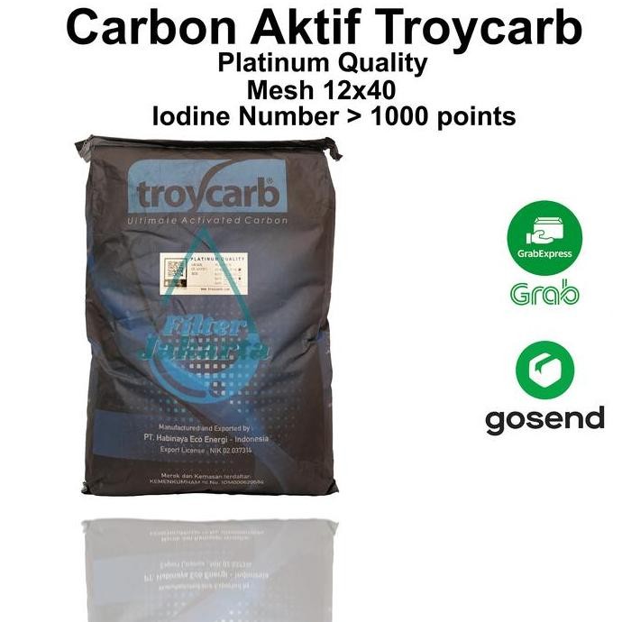 Karbon Aktif Troycarb Platinum Quality (Link Khusus ) Termurah