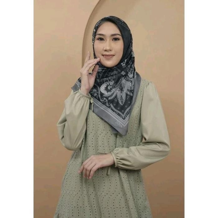 RHS Kasetra scarf zoya [scarf terbaru Zoya original] Katun Voal Square Muslim