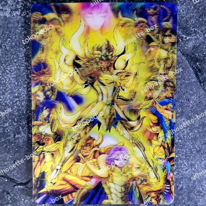 Saint Seiya Soul Of Gold 12 Gold Saint 3D Card