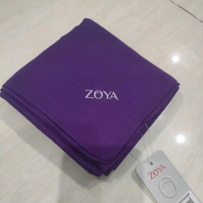 RHS KAMANIYA PLAIN SCARF/HIJAB POLOS SEGI EMPAT ZOYA