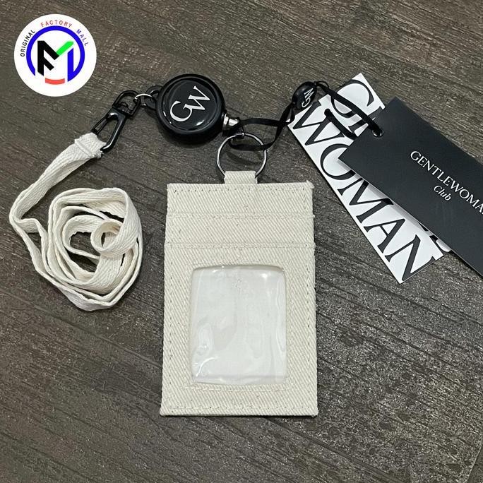 

New Gentle Woman Lanyard ID Card Holder Office On Fire Original Ready Stoc