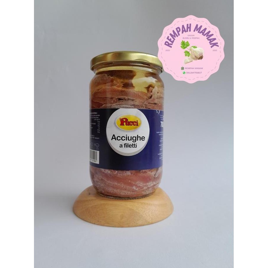 

Terlaris | Terbaru | Best Seller | Termurah Anchovy 700Gram From Italy / Anchovies Fillet Pucci Original | High Quality | Berkualitas