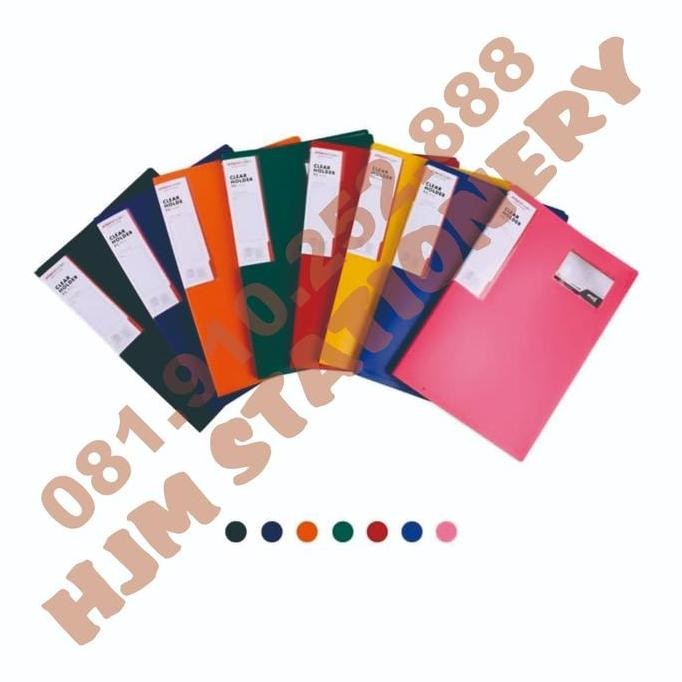 

New InterX Clear Holder / Display Book FC 40 Lembar CHX140F