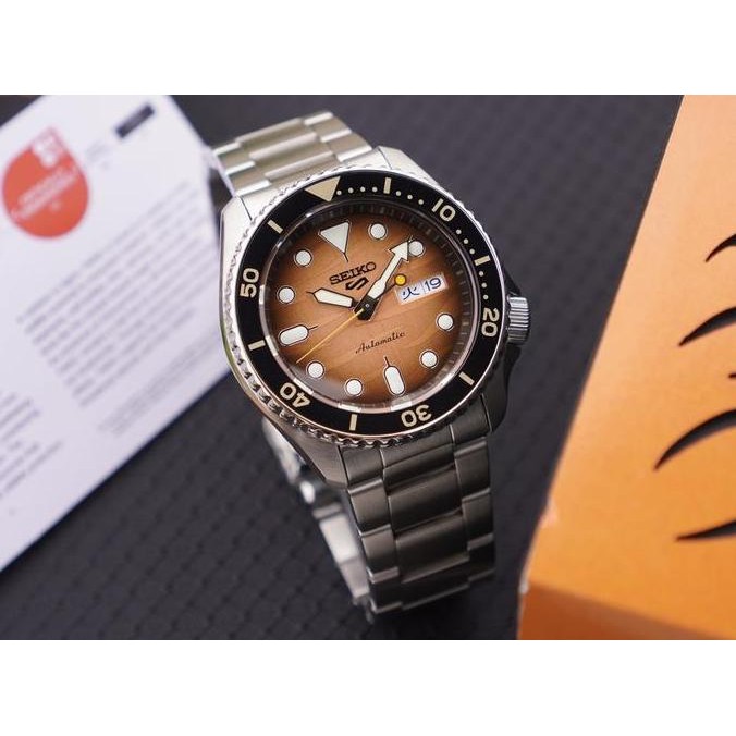 Baru Jam Tangan Seiko 5 Sports Indonesia Limited Edition Harimau Sumatra / Sumatran Tiger SRPL45 SRP