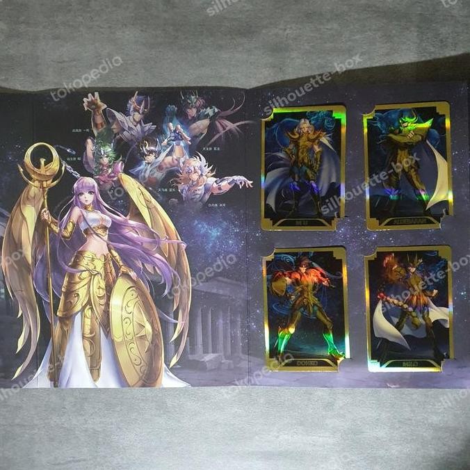 Tencent Saint Seiya 30th Anniversary Hologram Card 12 Gold Saint