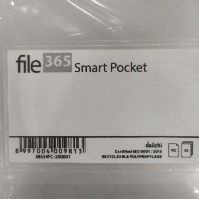 

New Map kancing smart pocket daiichi file 365 (1 pack : 12 pcs )