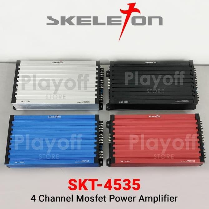 SKELETON Power Amplifier 4 Channel SKT-4535