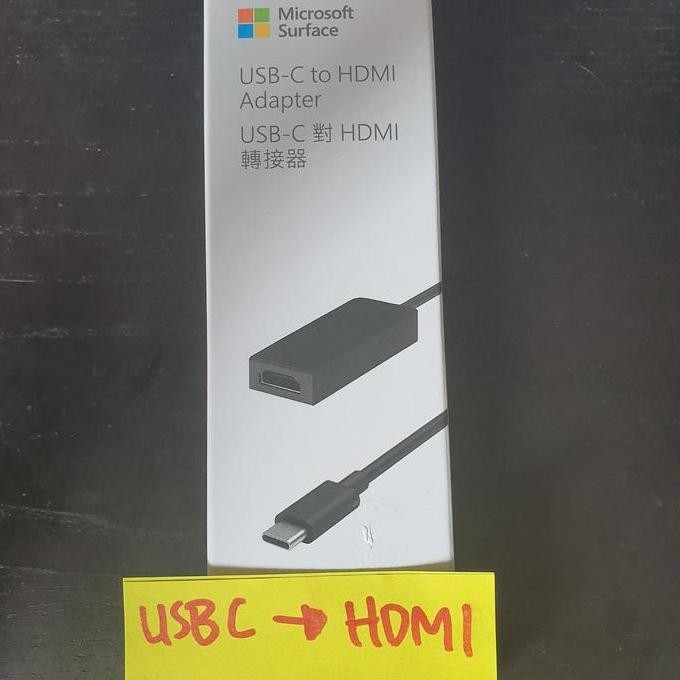 Microsoft Surface USB Type C to HDMI connector. murah