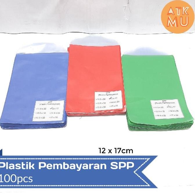 

New Plastik Pembayaran Kartu SPP / Iuran 100pcs
