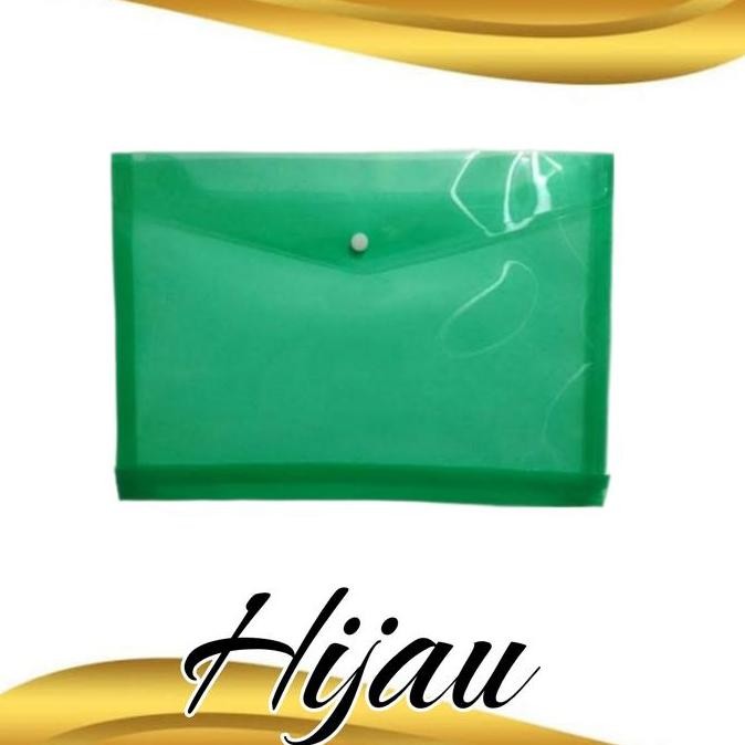 

New Map Plastik Kancing Folio Isi 12 Pcs (1 Lusin)