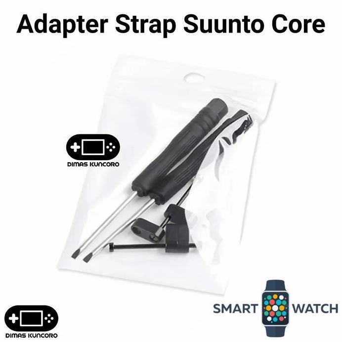 Baru Adapter Strap Suunto Core Conector Penghubung Lugs Strap Zulu Nylon