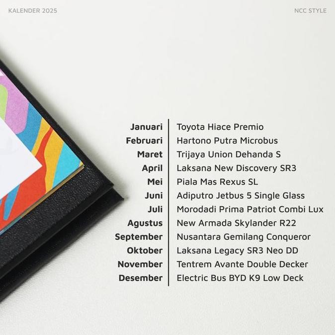 

New Kalender Bismania 2025 NCC