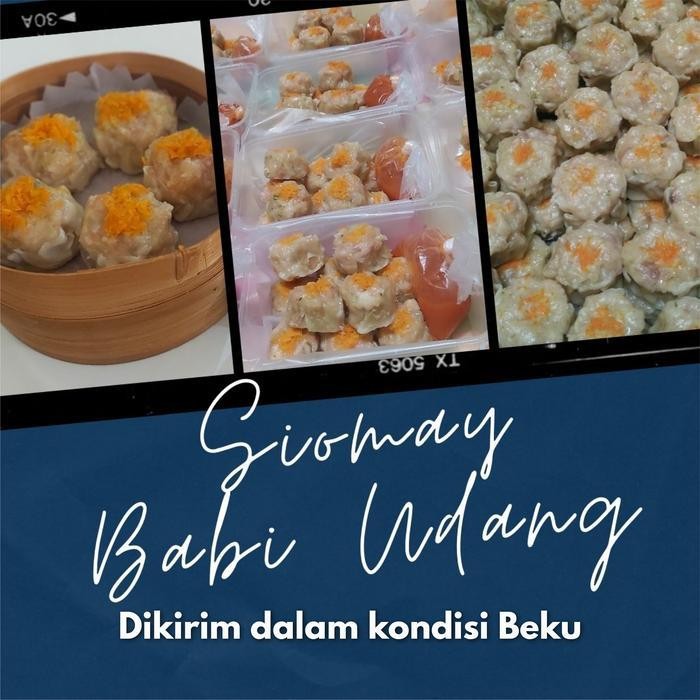 

DMS Siomay Babi Udang Beku atau Frozen isi 10 Butir