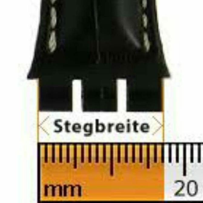 Baru Tali Jam Tali Swatch Hitam Swatch Strap New Gent 19,5 mm - Hitam