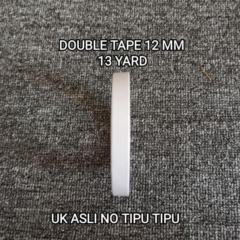 

Rd1- Double Tape 12 Mm 1/2 Inch 13 Yard Brand Fumaru / Doble Tip Perekat Bolak Balik